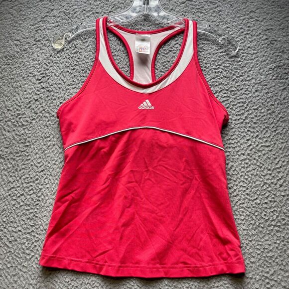 adidas Tops - Adidas Tank Top Womens Medium Pink Razorback Active Athletic